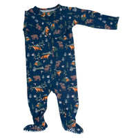 Sweet Bamboo Zipper Footie | True Grit