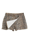 Leopard Print Skort