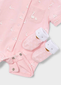 Mayoral Newborn 3-Piece Gift Set | Pink