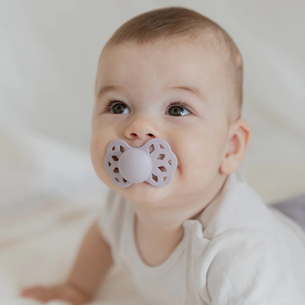 BIBS Infinity Pacifier Silicone Size 1 2pk