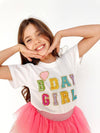 Lola + The Boys Birthday Girl Gem T-Shirt