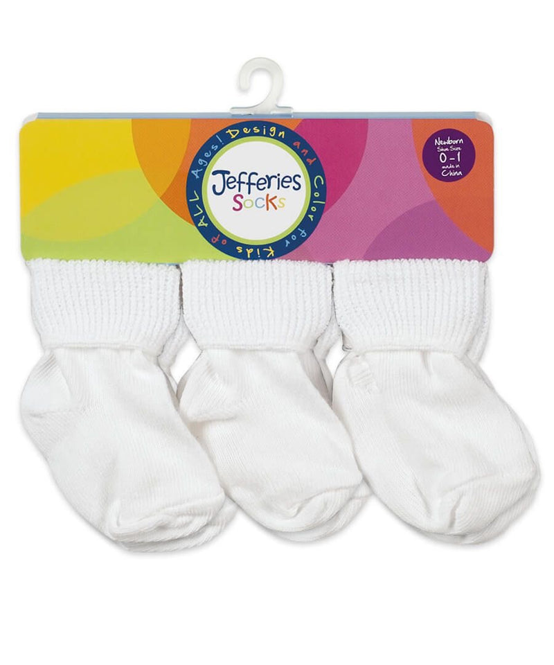 Jeffieries White Pima Socks