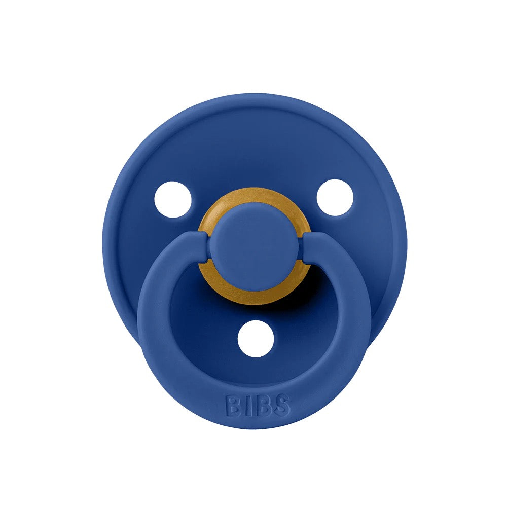 BIBS Colour Natural Rubber Latex Pacifier | Size 1 (0-6 Months)