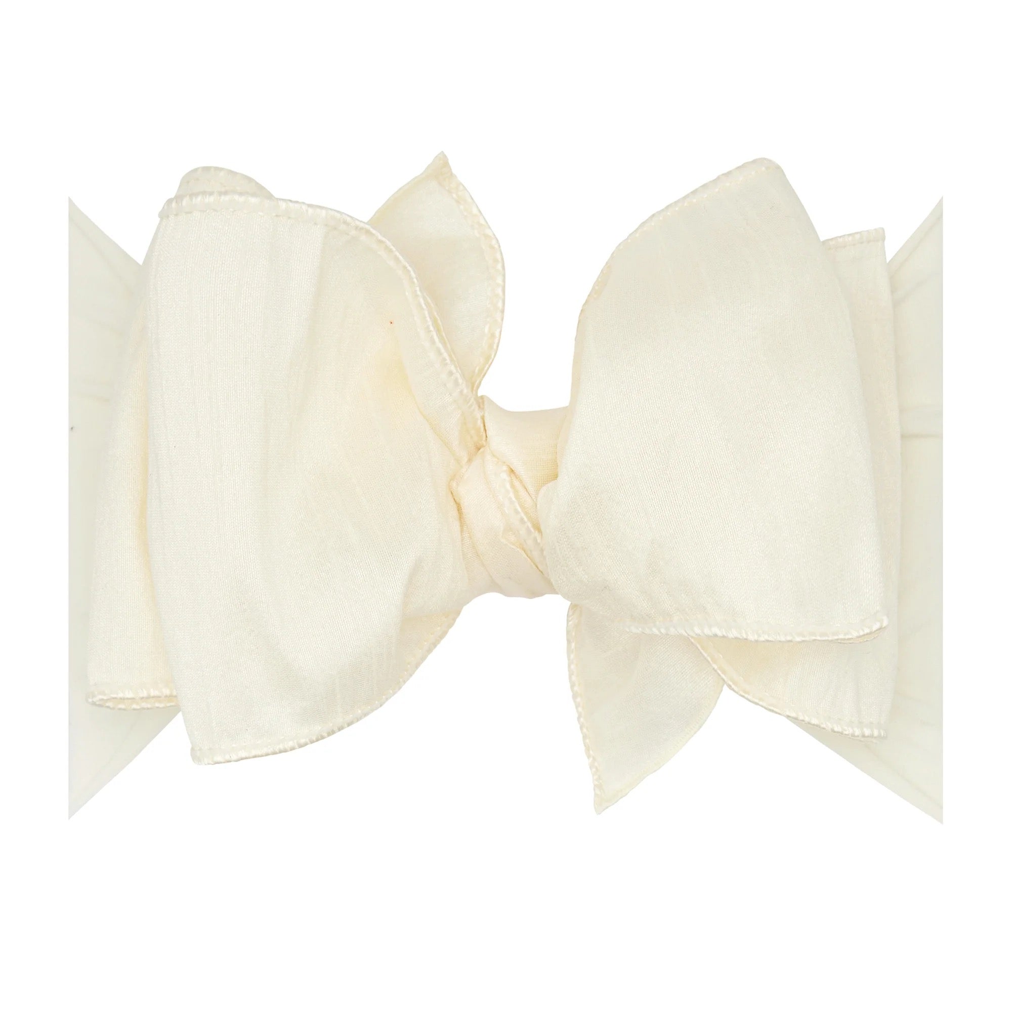 Faux Silk Big Classic Bow