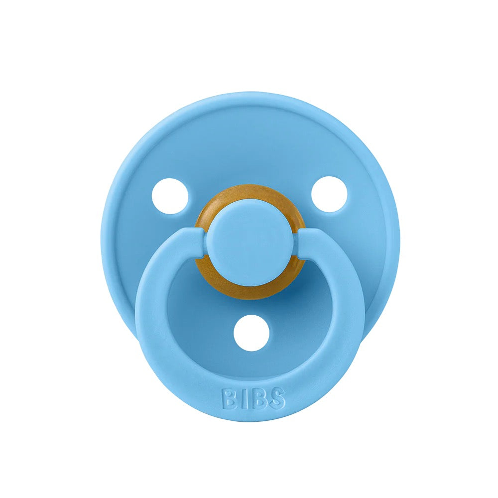 BIBS Colour Natural Rubber Latex Pacifier | Size 2 (6-18 Months)