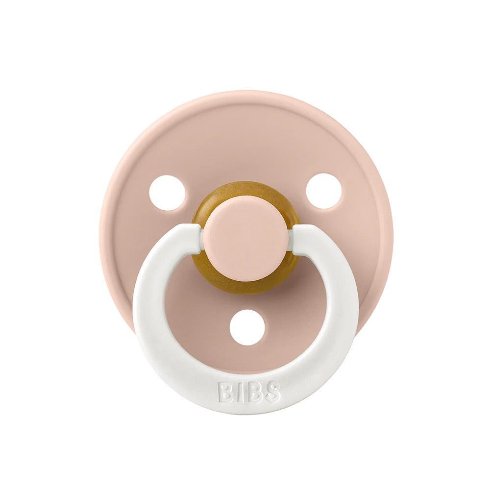 BIBS Colour Natural Rubber Latex Pacifier | Size 2 (6-18 Months)