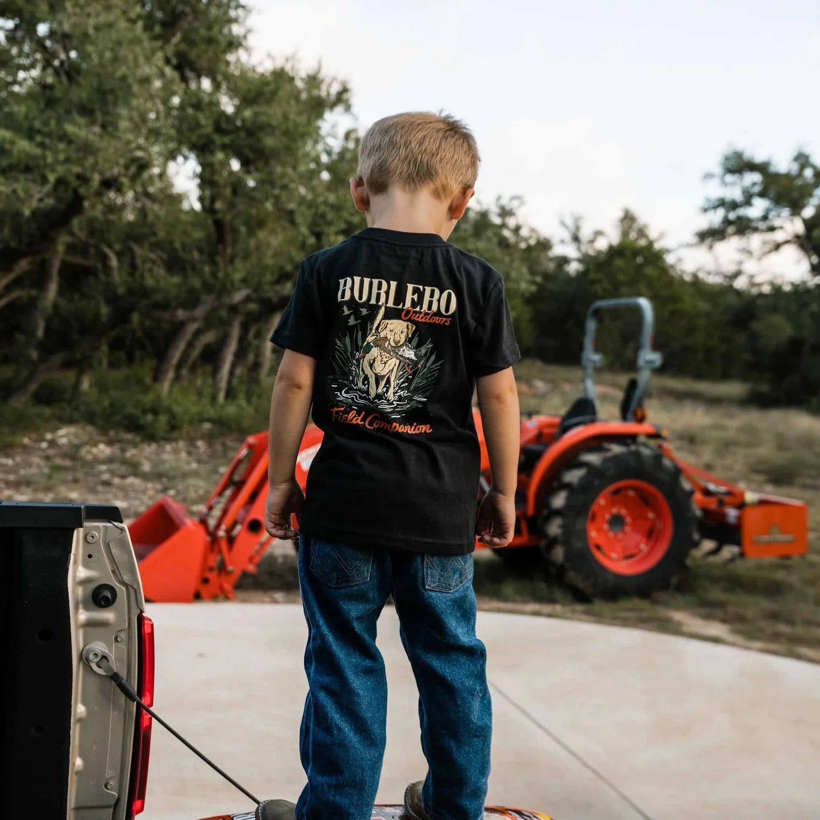 Burlebo Youth Short Sleeve Tee | Black
