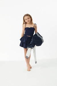 Theme Willow Satin Navy Skort