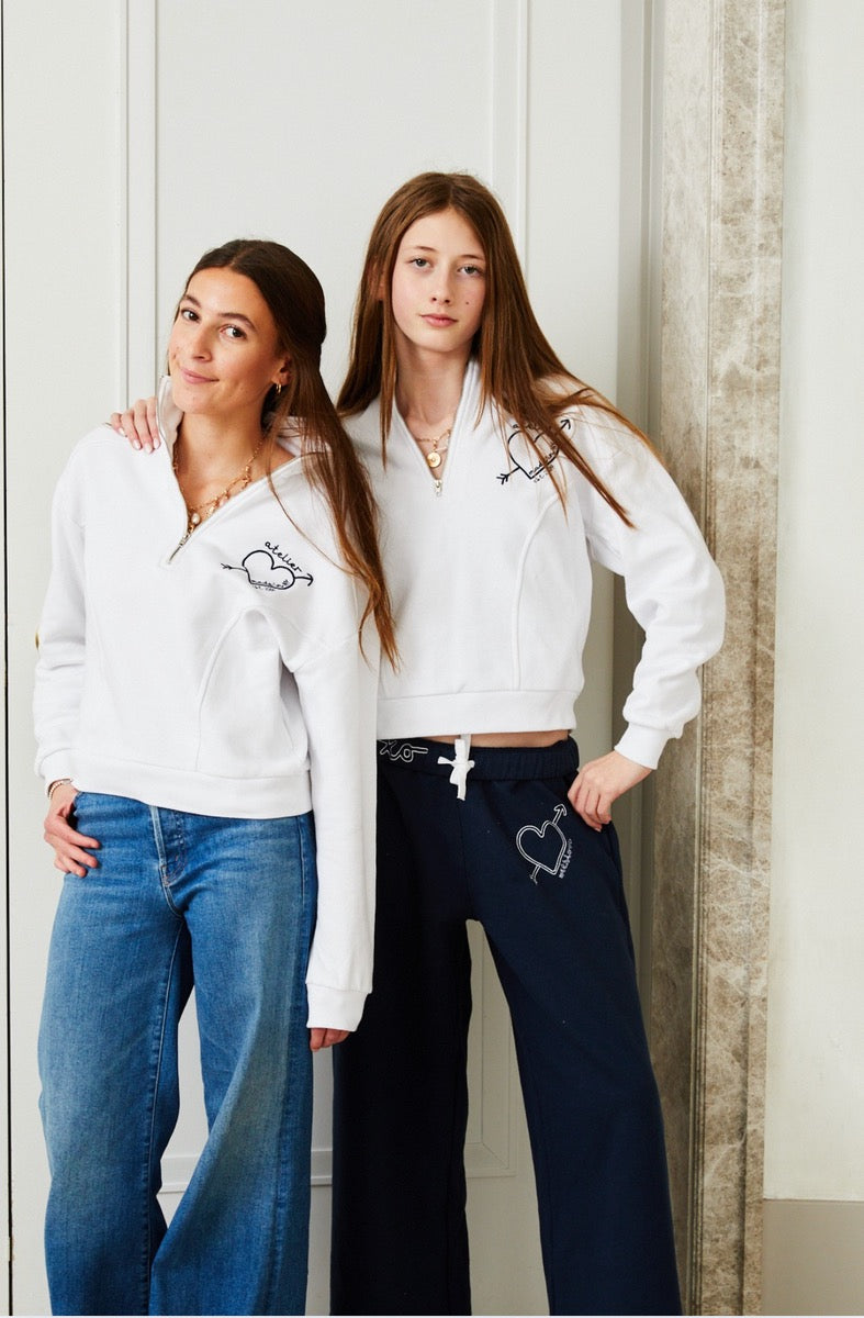 Theme Crosby Half Zip Sweatshirt - Atelier