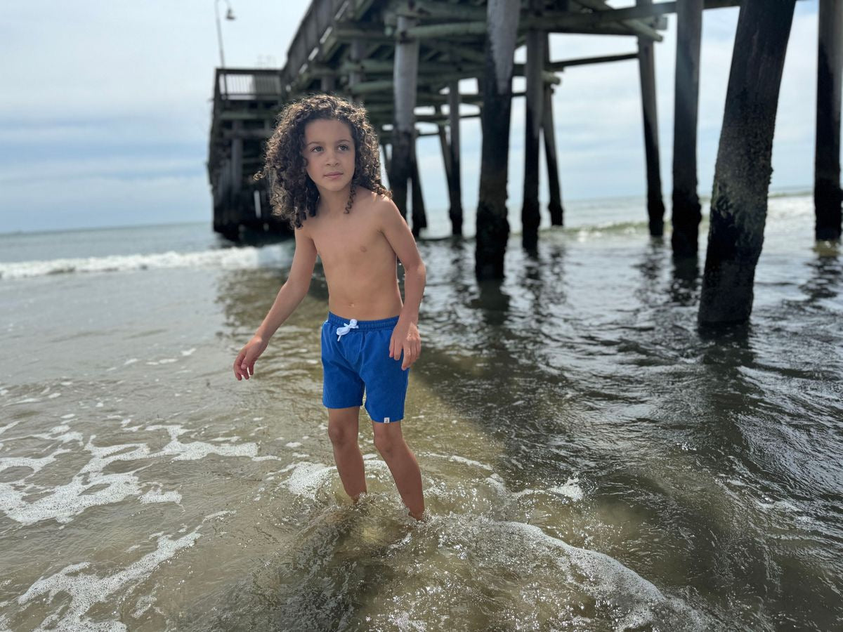 Me & Henry Splash Swim Shorts | Red