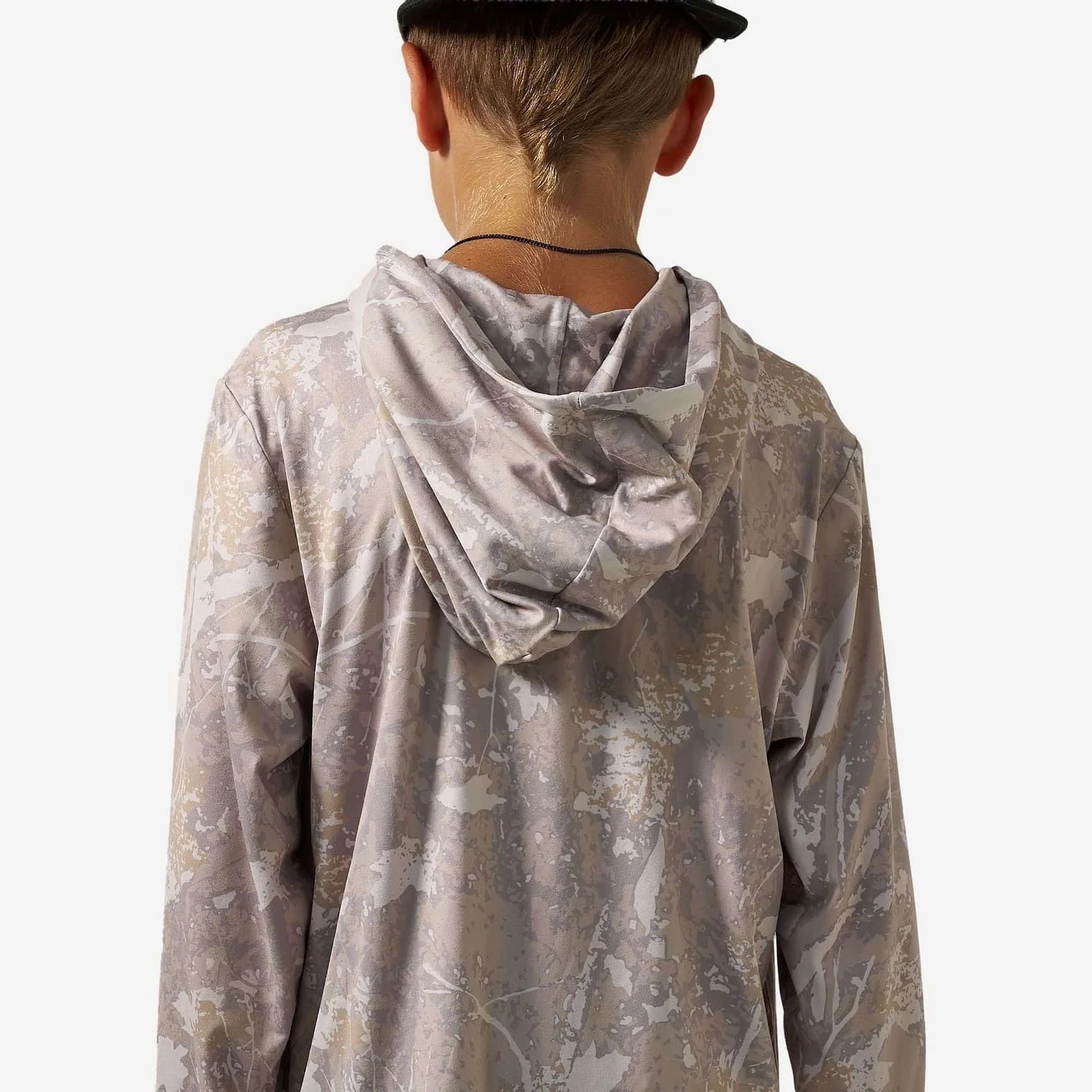 Burlebo Youth Performance Hoodie | Drifter Camo