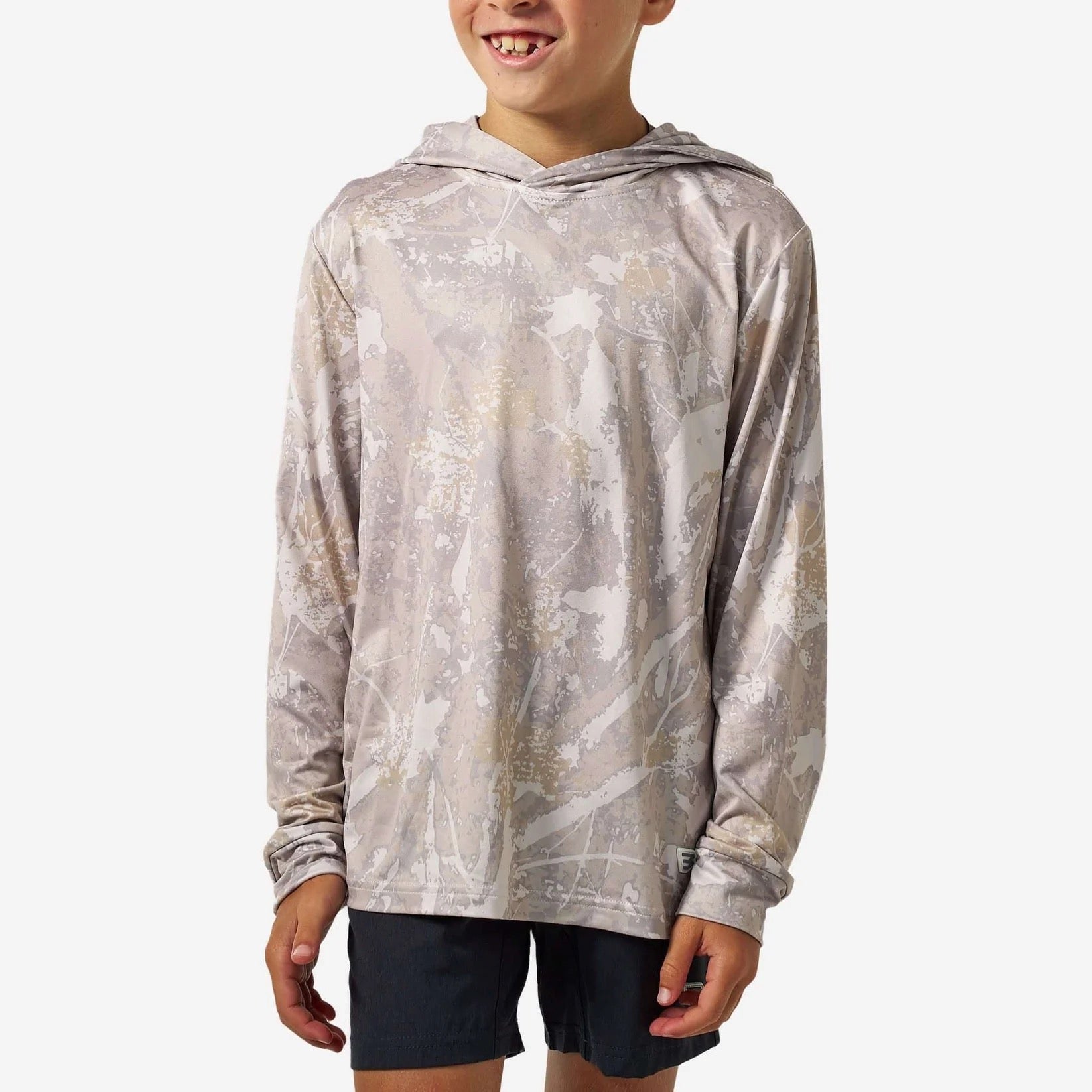 Burlebo Youth Performance Hoodie | Drifter Camo