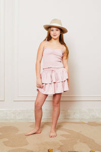 Theme Willow Satin Ballet Pink Skort