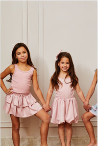 Theme Willow Satin Ballet Pink Skort