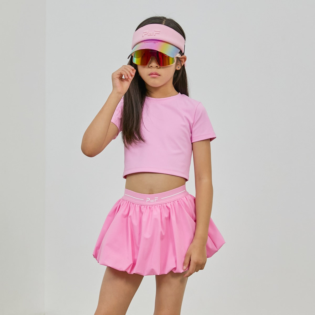Parfum De Fit Courtbubble Skirt | Petal Pink