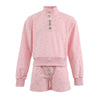 Lola + The Boys Pink Sparkle Short Set