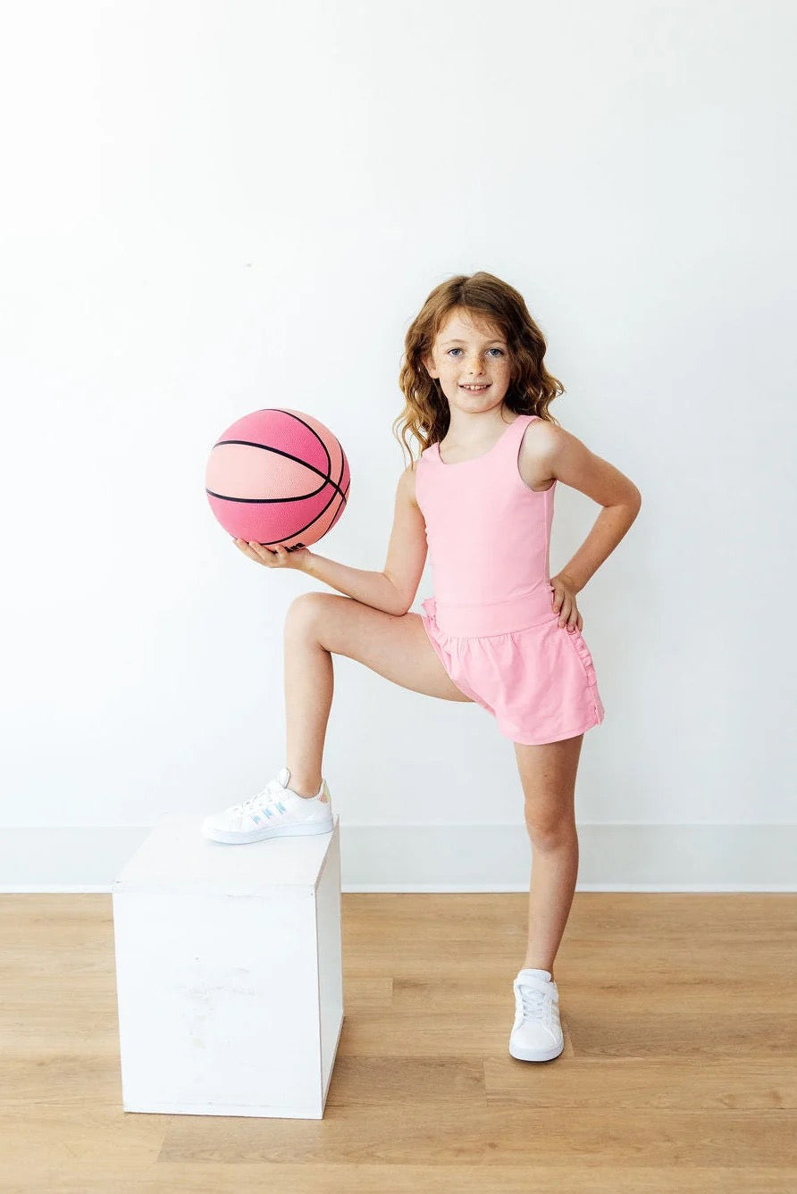 Mila & Rose Preppy Pink Romper