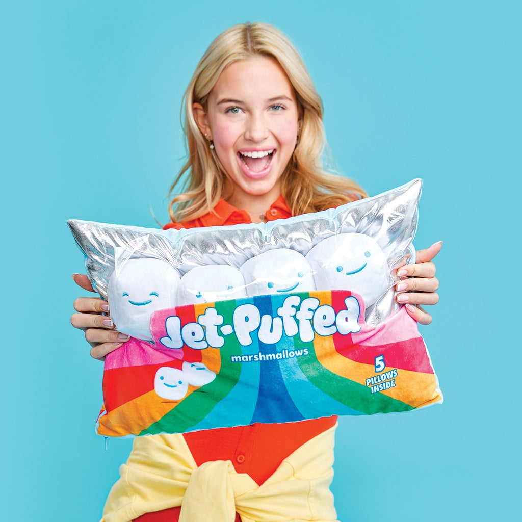 IScream Jet-Puffed Marshmallows Packaging Plush
