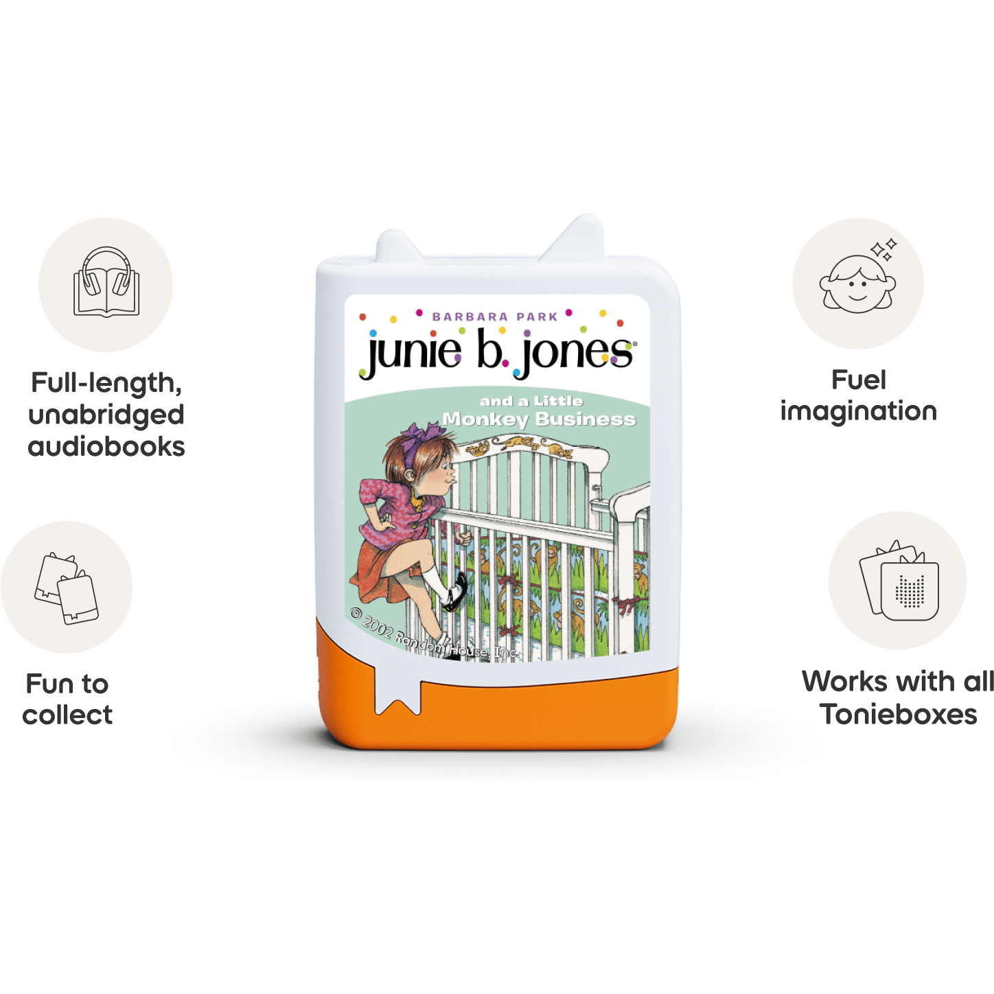 Tonies Junie B. Jones Audiobook Tonies - 4 Pack