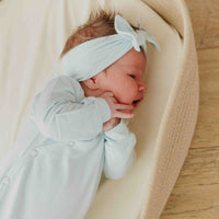Copper Pearl Newborn Knotted Gown | Air