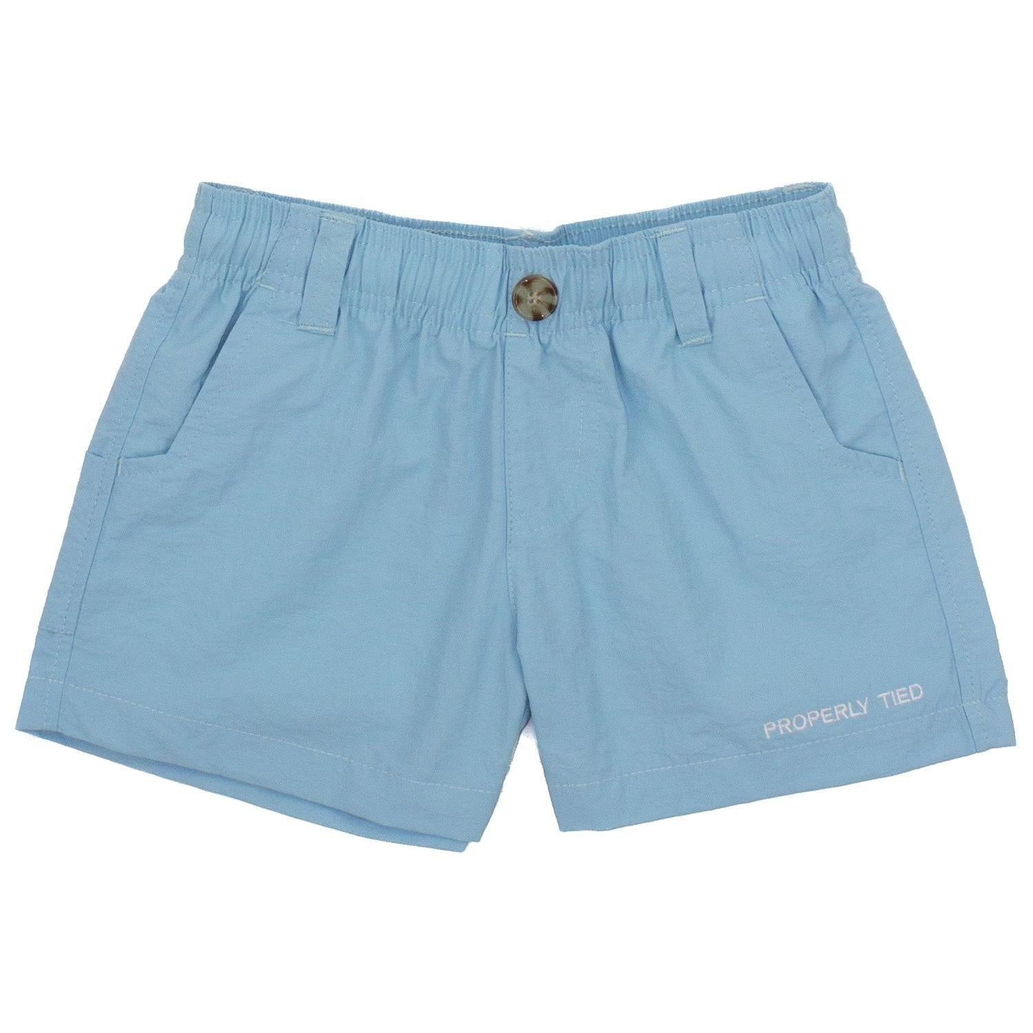 Properly TIed Boys Mallard Short Beach Glass