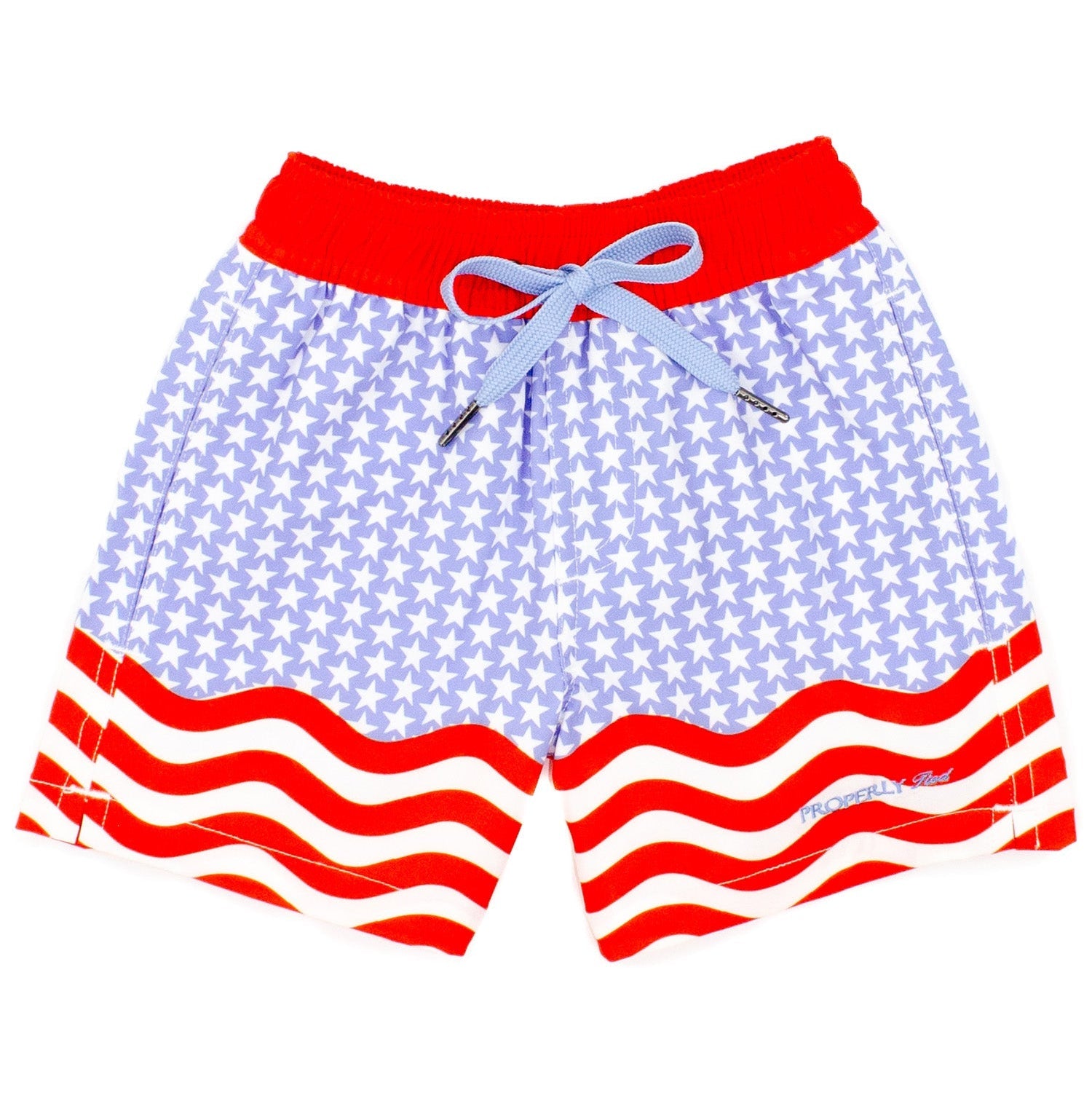 Properly Tied Boys Riviera Swim Trunk