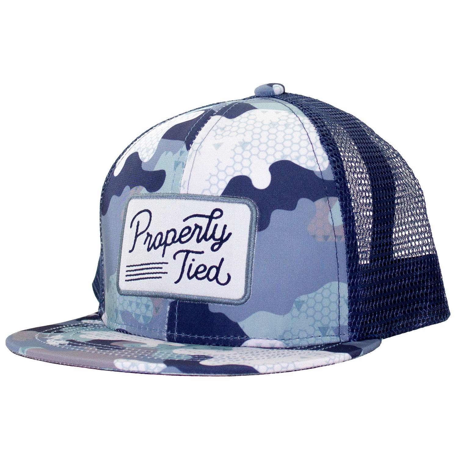 Properly TIed Boys Sportsman Trucker Hat Delta Backwater Camo