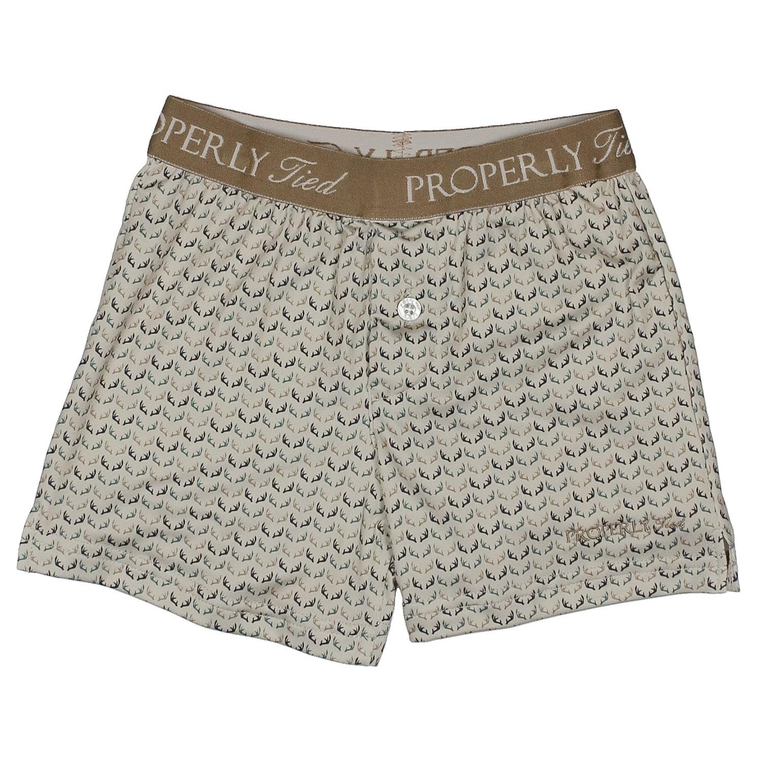 Properly Tied Boys Inlet Boxer | Antler