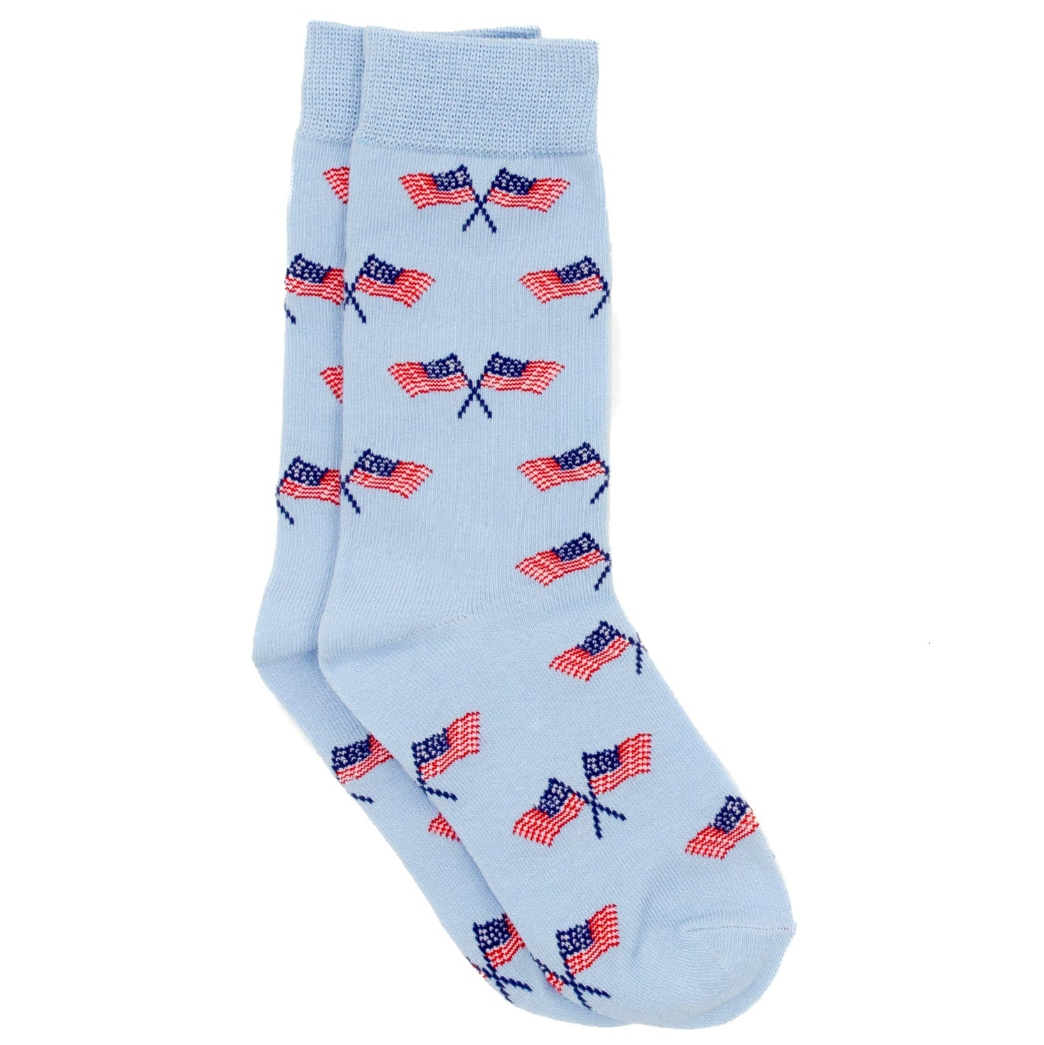 Properly Tied Boys Lucky Duck Socks Freedom Flag