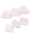 Little Me Petals Hat & Mitt Set