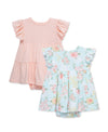 Little Me Meadow Bodysuit Dresses (2-Pack)