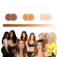 Boob-eez 8cm Boob-eez Headlight Hiders - Light Tint