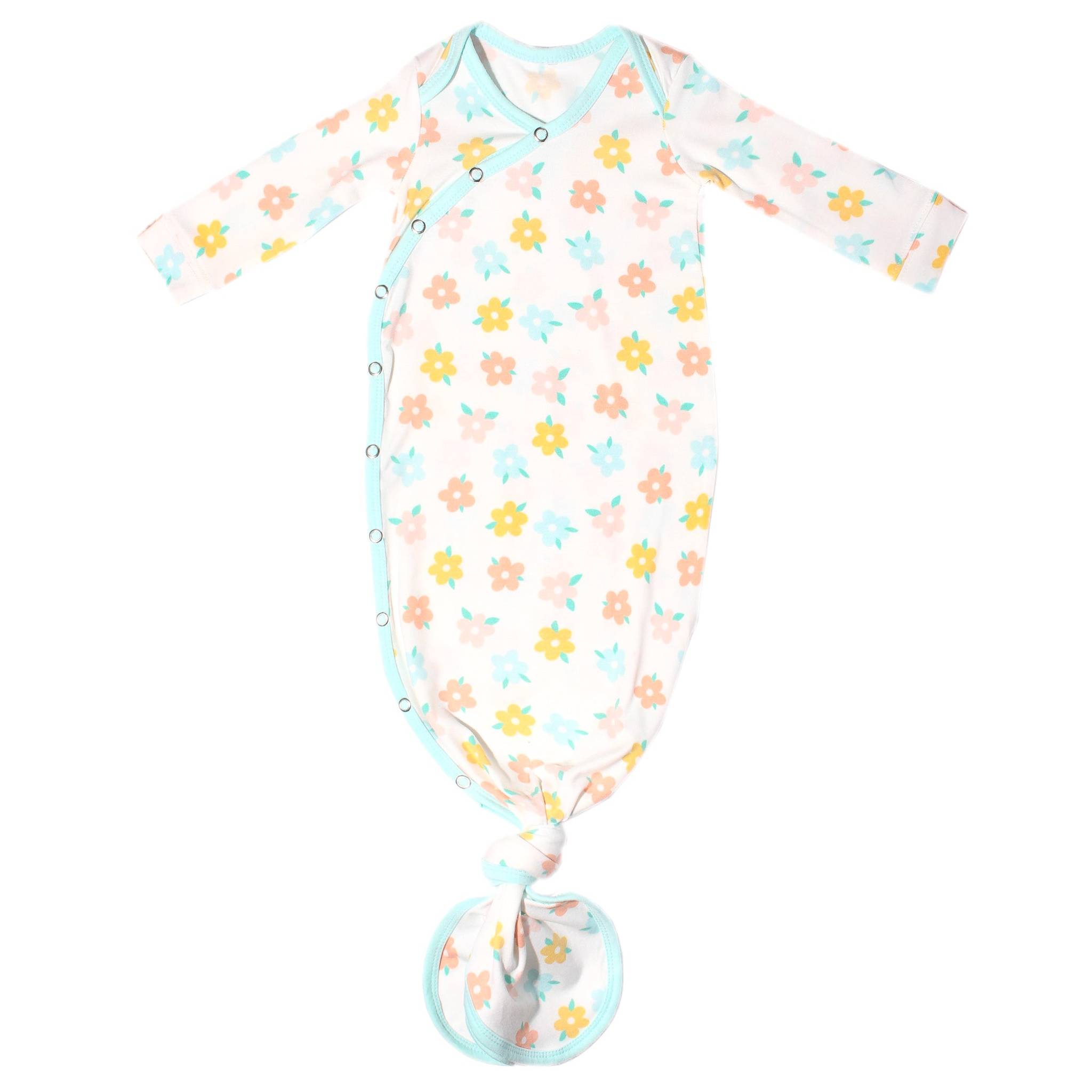 Copper Pearl Newborn Knotted Gown | Daisy