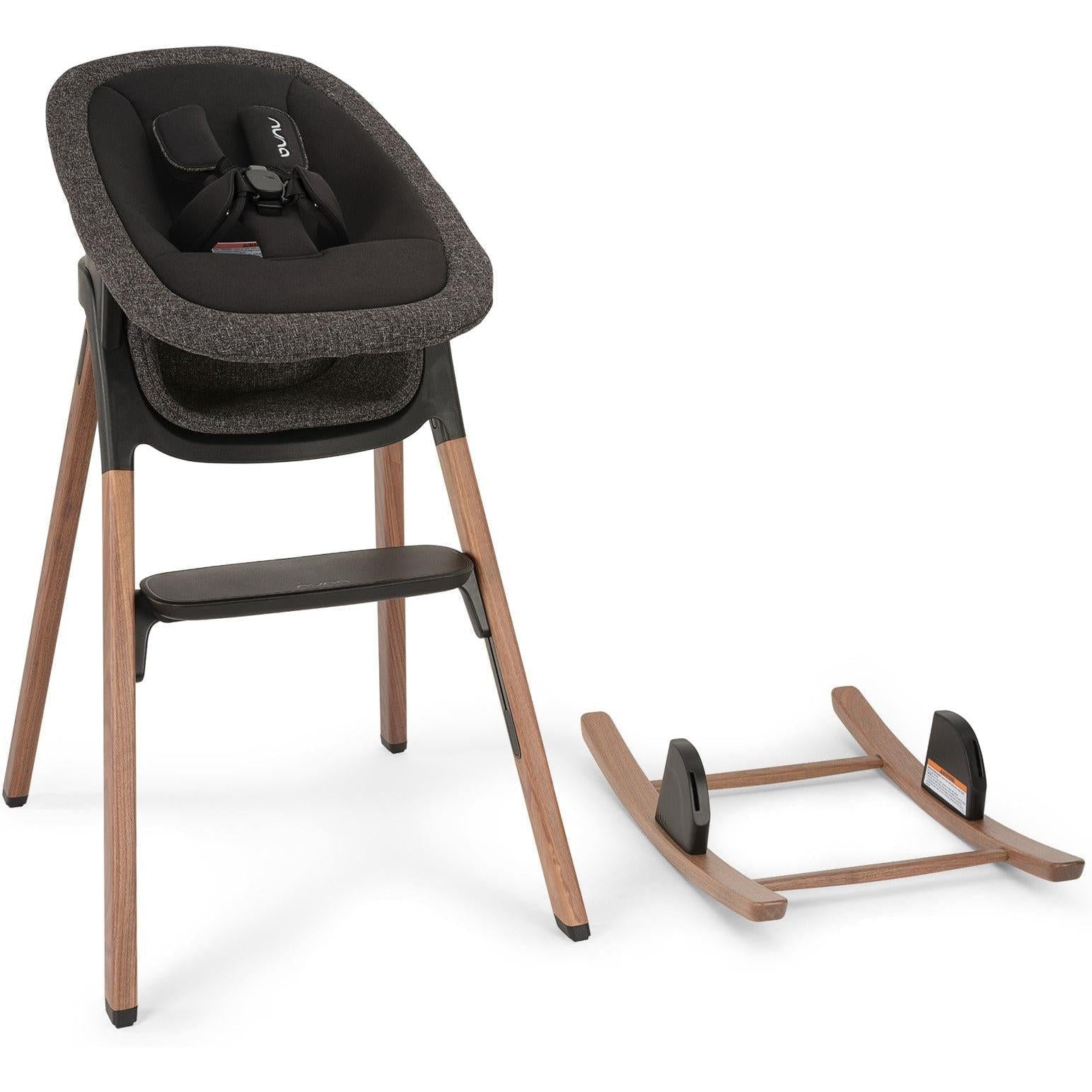 Nuna BRYN High Chair + Newborn Rocker Seat