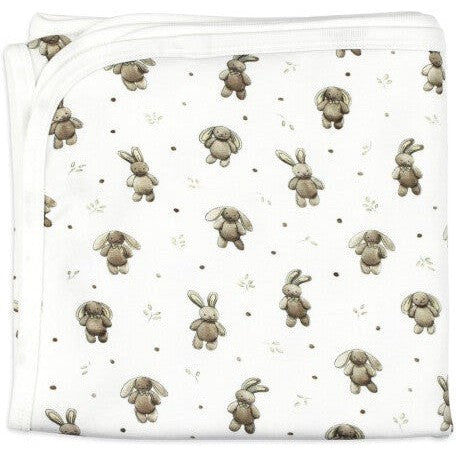 L'ovedbaby Organic Blanket | Brixy Bunny Shadow