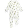 L'ovedbaby Organic 2-Way Zipper Footie | Brixy Bunny Biscuit