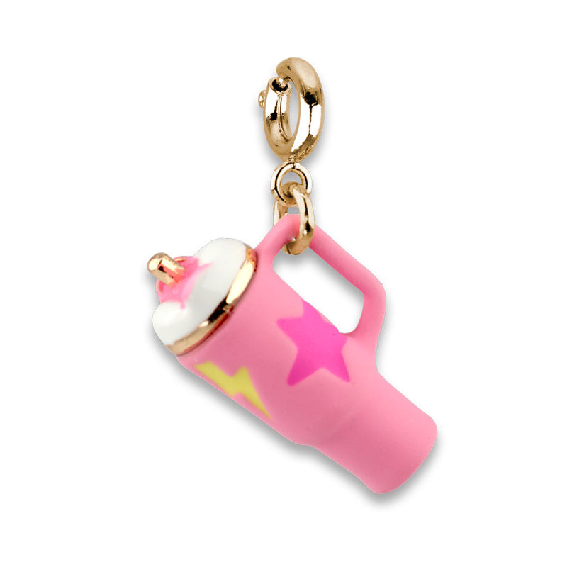 Charm It! Gold On-the-Go Cup Charm