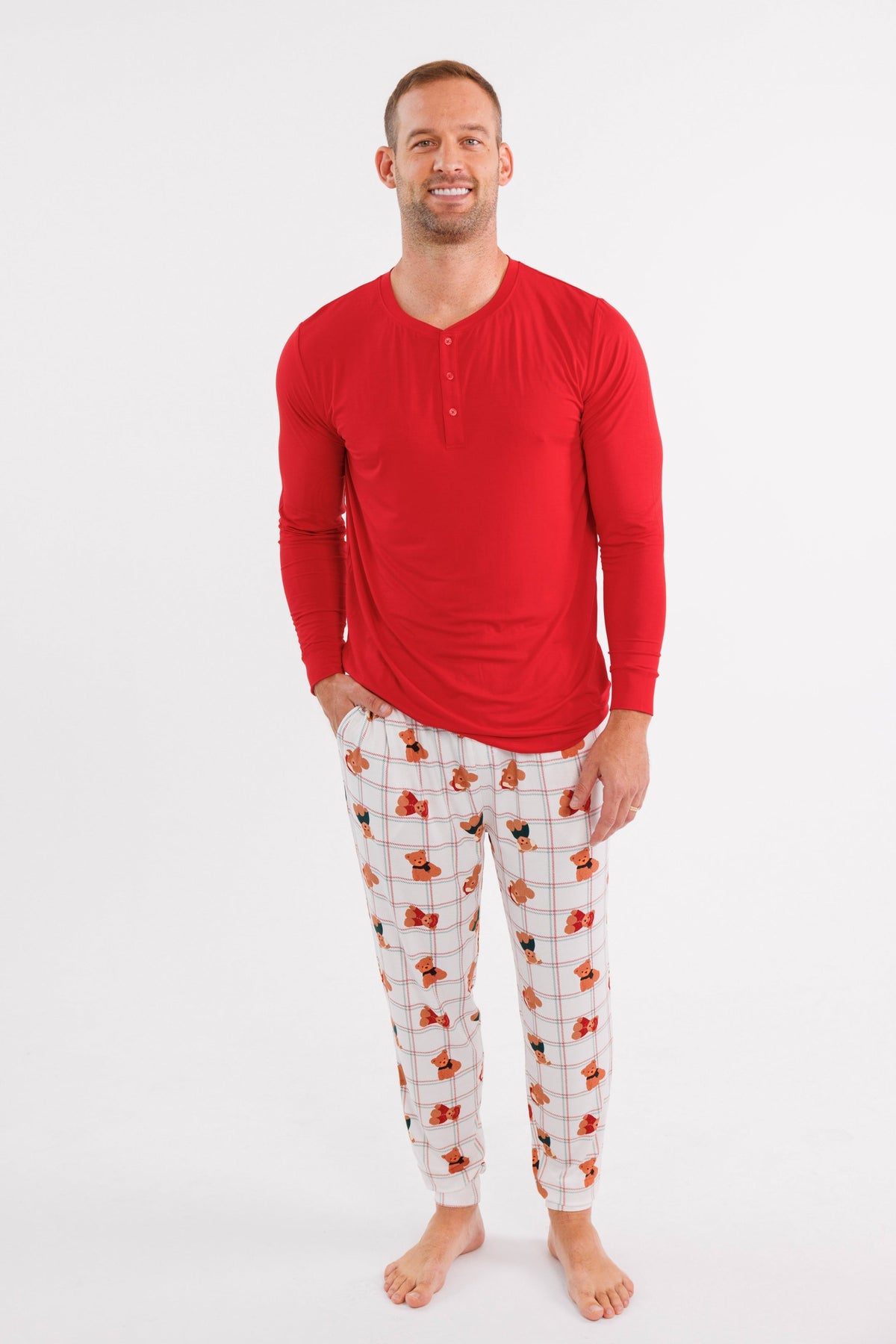 In My Jammers Cozy Christmas Bears Men's Top