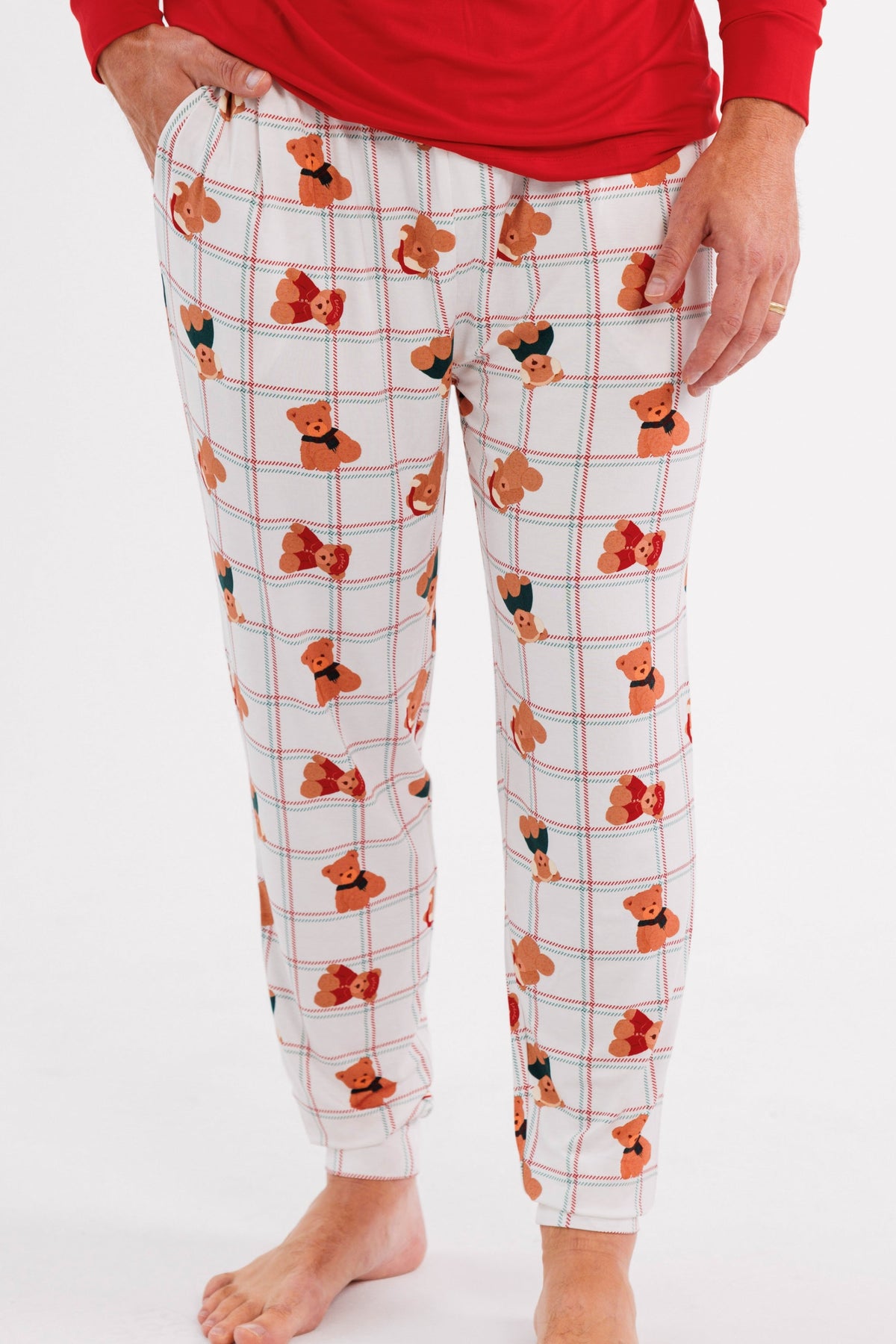 In My Jammers Cozy Christmas Bears Men's Jogger
