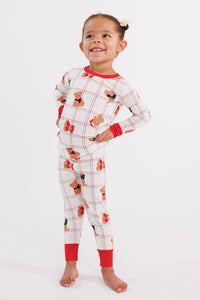In My Jammers Cozy Christmas Bears Two Piece Set