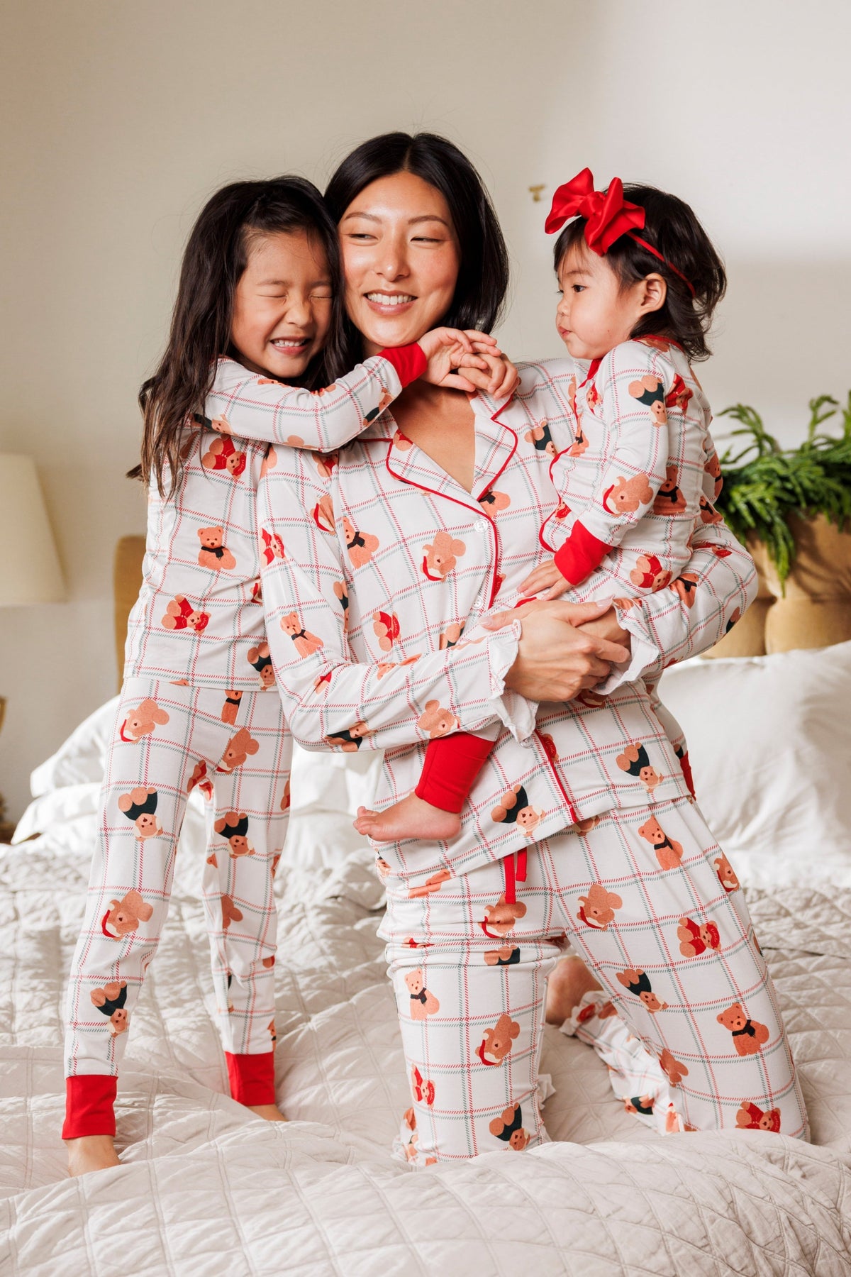 In My Jammers Cozy Christmas Bears Two Piece Set