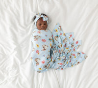 Tinsley Jane - Infant Swaddle & Headwrap Set