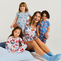 Posh Peanut Jean Classic Pajama Short Set