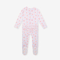 Posh Peanut Laney Footie Ruffled Zippered One Piece