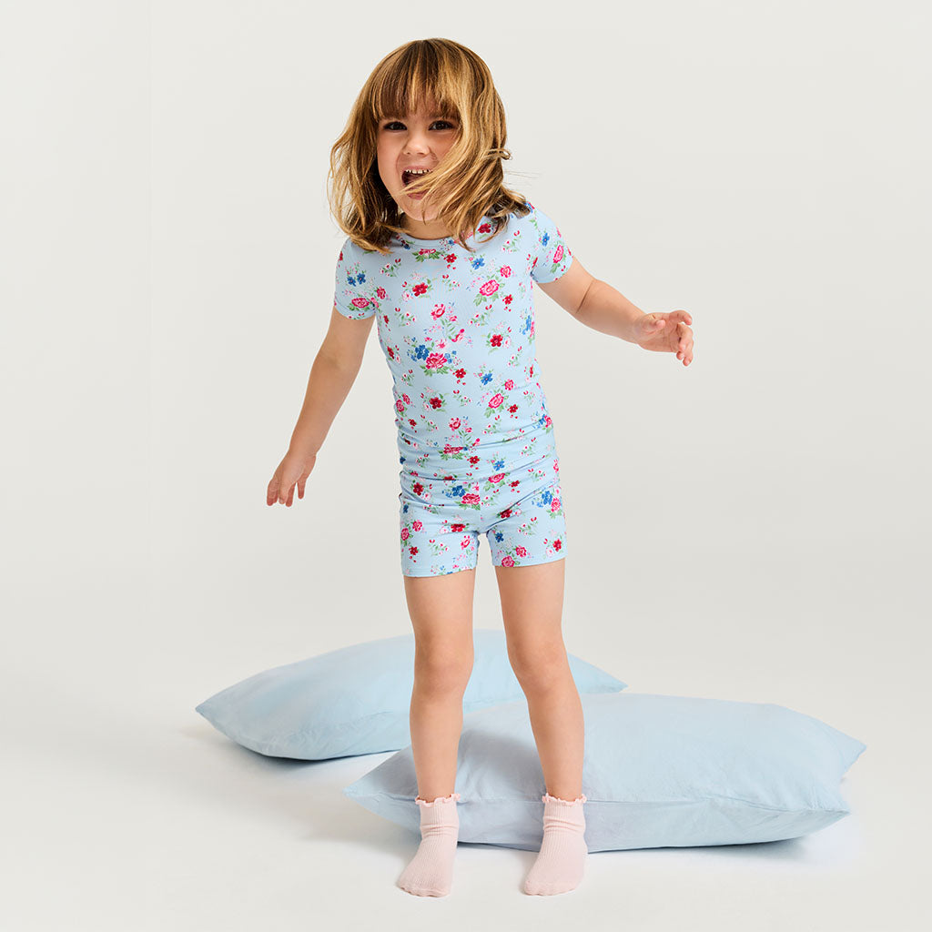 Posh Peanut Jean Classic Pajama Short Set