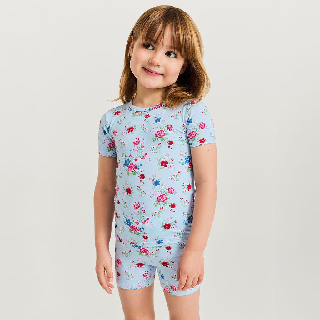 Posh Peanut Jean Classic Pajama Short Set