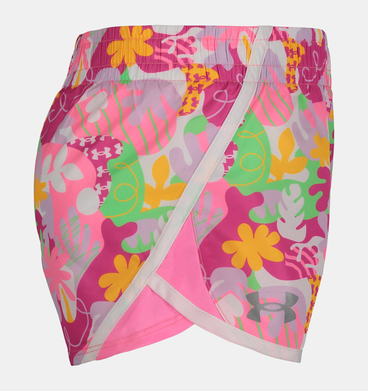 UA TROPIC  FLY BY SHORT FLUO PINK