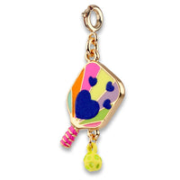 Charm It! Gold Pickleball Charm