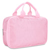 Iscream Pink Rhinestone Large Cosmetic Bag