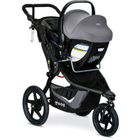 BOB Single Jogging Stroller Adapter for Select Britax Infant Car Seats with ClickTight